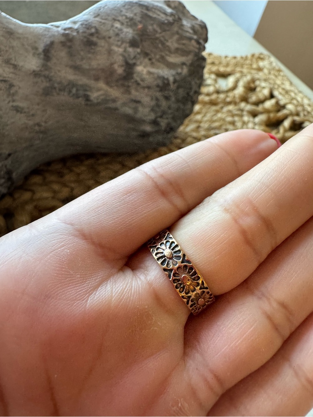 GENUINE NUMBER 8 COPPER RING - Picture 3 of 10